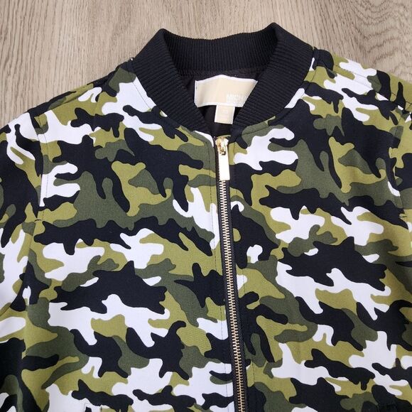 Michael Kors Camo Jacket Size XS - Picture 2 of 6